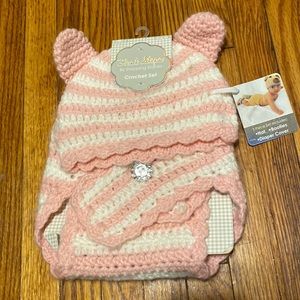 🆕 FIRST STEPS. Crochet set for babies.